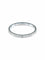 Bague 52.5 Alliance américaine tour complet en or blanc et diamants 58 Facettes 403 00018