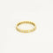Bague 58.5 Alliance américaine - Bague en or jaune 18K et diamants 58 Facettes 58FC143