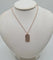 Collier Collier or rose serti de diamants 58 Facettes