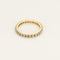 Bague 49.5 Alliance américaine en or jaune et diamants 58 Facettes VES0797X3