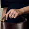 Bague 52 Alliance américaine en or blanc et diamants 58 Facettes 58FC114
