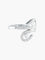 Bague 52.5 Bague en or blanc sertie de diamants entrelacés 58 Facettes 422 00279