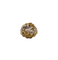 Bague 53 Bague or jaune sertie de diamants 58 Facettes