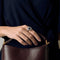 Bague 56 Bague Marguerite en platine et saphir ovale, entourage de diamants 58 Facettes LJ 24- 178