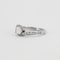 Bague 50.5 Bague or blanc 18 carats diamants 58 Facettes