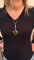 Pendentif Pendentif quartz fumé biseauté en argent 58 Facettes