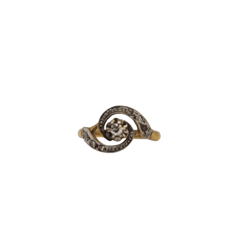 Bague 52 Bague or jaune diamant 58 Facettes