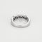 Bague 51 Bague jonc en or blanc 18K sertie de diamants 58 Facettes 58FC150