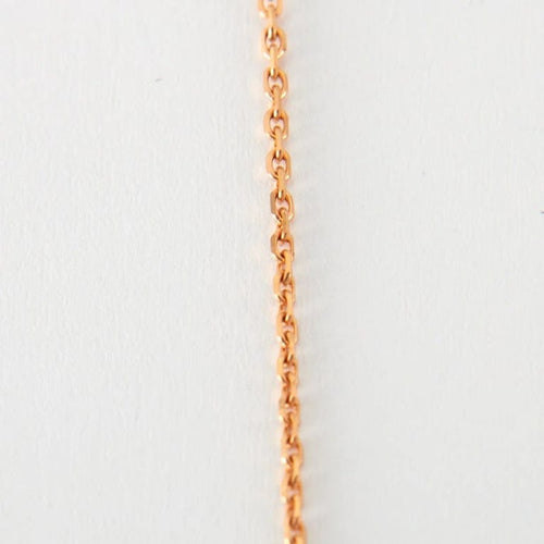 Collier Collier en or rose & diamants 58 Facettes