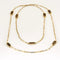 Collier DINH VAN - Rare sautoir de la collection Impression en or jaune et bois d'Amourette 58 Facettes LOR3480