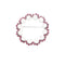 Broche Broche or blanc sertie de perles de culture et saphirs roses 58 Facettes