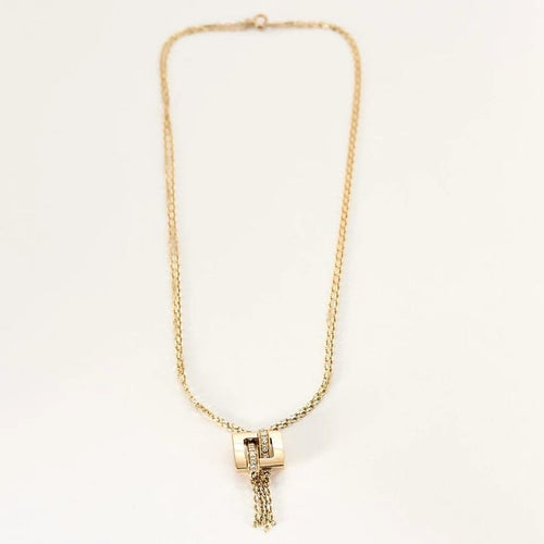 Collier Boucheron - Collection Déchaînée - Collier en Or jaune et diamants 58 Facettes 58FC121