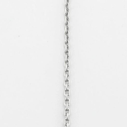 Collier Collier Or blanc Diamants 58 Facettes