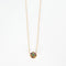 Collier Collier or rose serti de saphir multi-couleur 58 Facettes