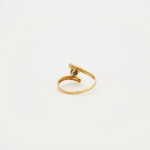 Bague 58.5 Bague Or jaune Diamants 58 Facettes