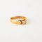 Bague 55 Bague Solitaire Or jaune Diamant 0.26ct 58 Facettes