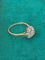 Bague 59 Bague marguerite en or jaune 18 carats et diamants 58 Facettes 112