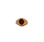 Bague 48 Bague or jaune sertie d’un rubis 58 Facettes