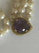 Bracelet Bracelet 3 rangs Perles Fermoir Or Jaune Améthyste 58 Facettes 5462
