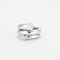 Bague 49 Bague en Or gris, diamants 58 Facettes