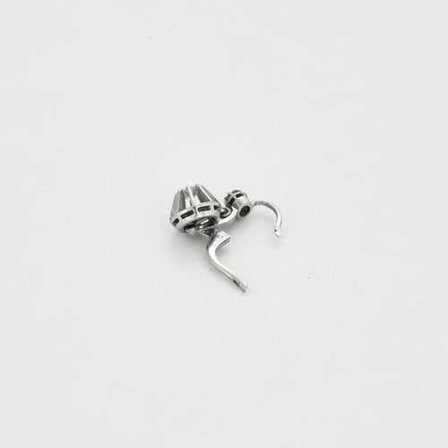 Boucles d'oreilles Boucles d’oreilles Or blanc Diamants 58 Facettes