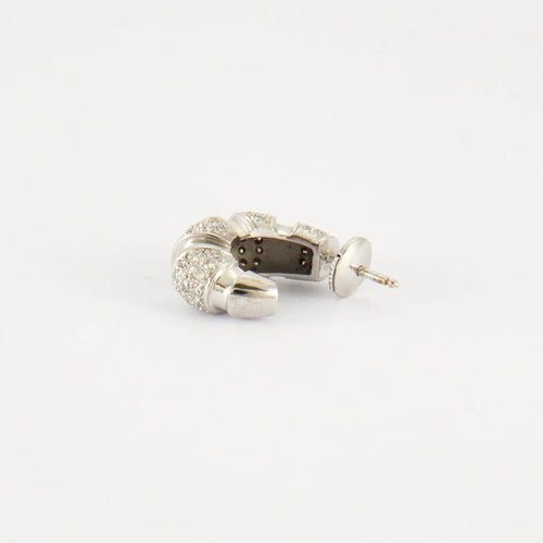 Boucles d'oreilles Boucles d'oreilles en Or blanc & diamants 58 Facettes