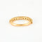 Bague 52 Bague Or jaune pavage Diamants 58 Facettes