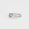 Bague 60 Bague trilogie or gris et diamants 58 Facettes GU46