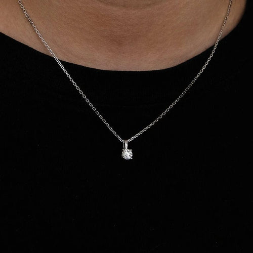 Collier Collier Solitaire diamants 58 Facettes
