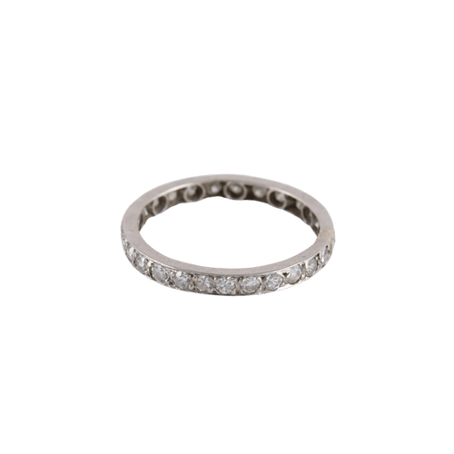 Bague 56 Alliance américaine Diamants 0.50ct 58 Facettes FM68