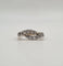 Bague 55.5 Bague or blanc sertie de diamants naturels 58 Facettes