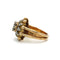 Bague 59 Bague Dôme - Or jaune, Platine et Diamants 58 Facettes 250314R