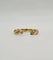 Bague 53 Bague or jaune sertie de diamants 58 Facettes