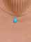 Pendentif Pendentif en or jaune 18 carats et turquoise cabochon 58 Facettes 12