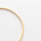 Bracelet Bracelet Demi-jonc plat or jaune 58 Facettes