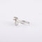 Bague 49 / Blanc/Gris / Or 585 Bague Solitaire Diamant 0.45 carat 58 Facettes 190128R