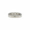 Bague 47 Demi alliance platine diamants 58 Facettes 240214R