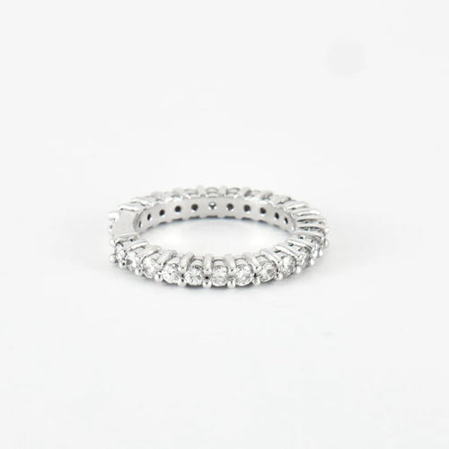 Bague 49 Bague en Or Blanc & diamants 58 Facettes