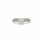 Bague 49 Solitaire accompagné Diamant 1,02 carat G VS2 58 Facettes 240187R