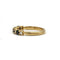 Bague 54 Demi Alliance - Or jaune, Diamants & Saphirs 58 Facettes 250326R