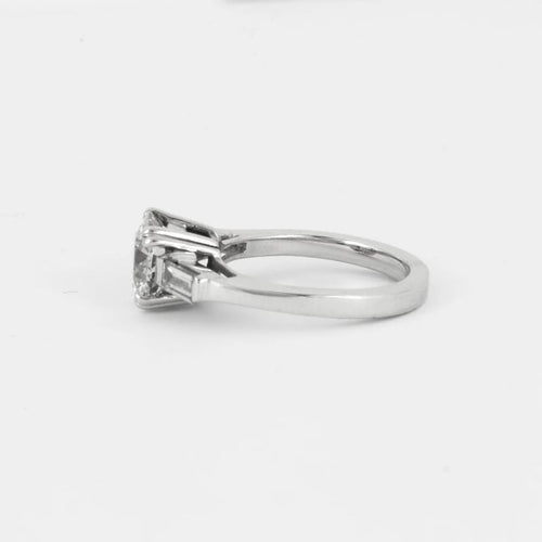 Bague 54 Bague Solitaire diamant 2.19ct 58 Facettes