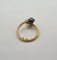 Bague 54 Bague or jaune perles de culture et diamants 58 Facettes