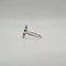 Bague 52 Bague fleur or blanc sertie de diamants 58 Facettes