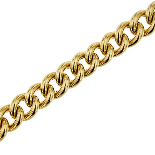 Bracelet Bracelet maille gourmette en or jaune 18 carats 58 Facettes 35302