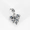 Pendentif Pendentif or gris et saphirs 58 Facettes LAV16963