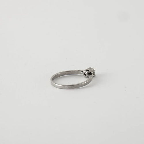 Bague 49 Bague Solitaire Diamant 0.13ct 58 Facettes