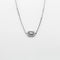 Collier Collier Or blanc Diamants 58 Facettes