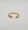 Bague 53 Bague or jaune sertie de diamants 58 Facettes