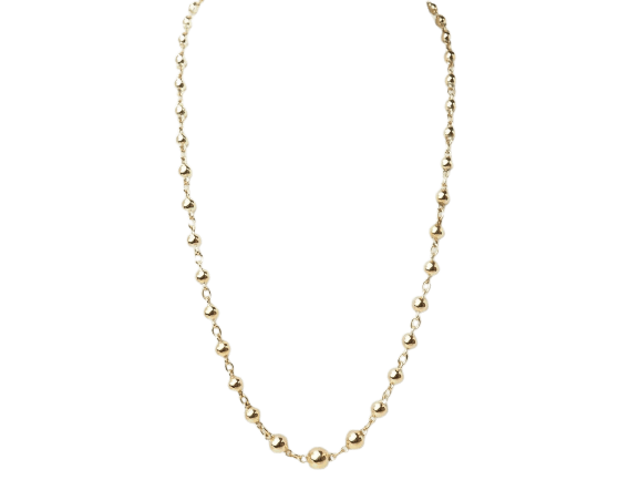 Collier Collier marseillais en chute en or rose 18 Kt 58 Facettes 33623