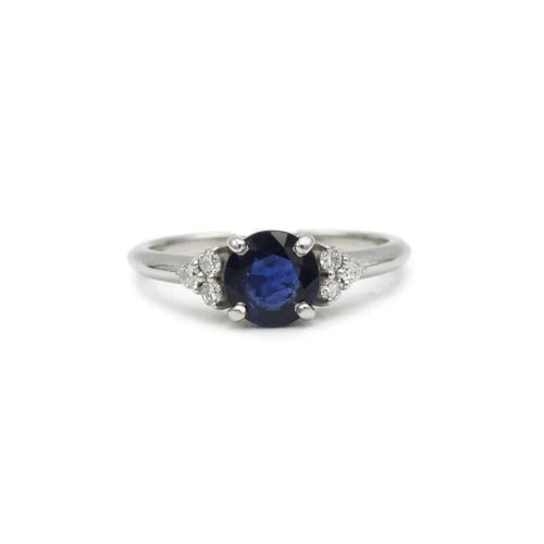 Bague 50 Bague or, diamants, saphir 58 Facettes 240357R